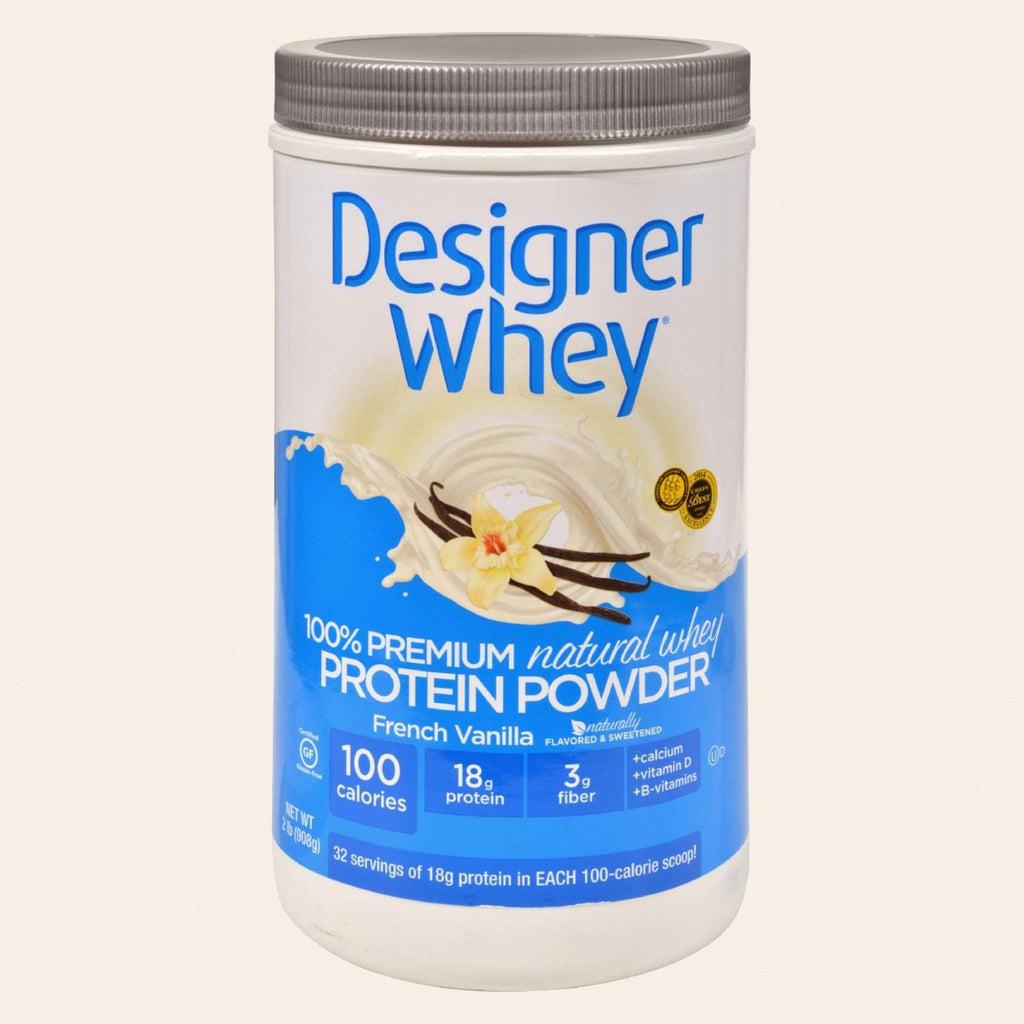 Designer Whey - Protein Powder - French Vanilla - 2 lbs - Front