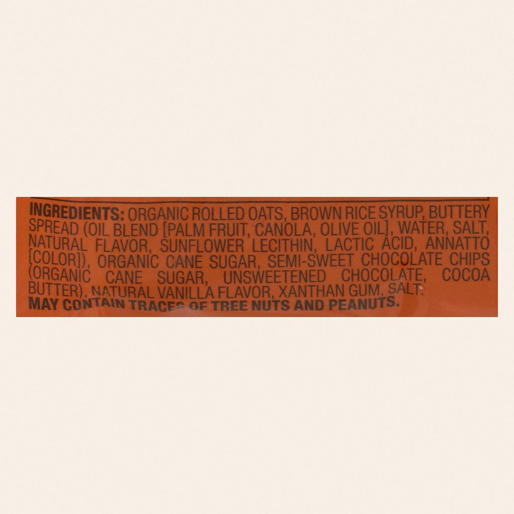 Bobo's Oat Bars - All Natural - Chocolate - 3 oz Bars - Case of 12 - Back