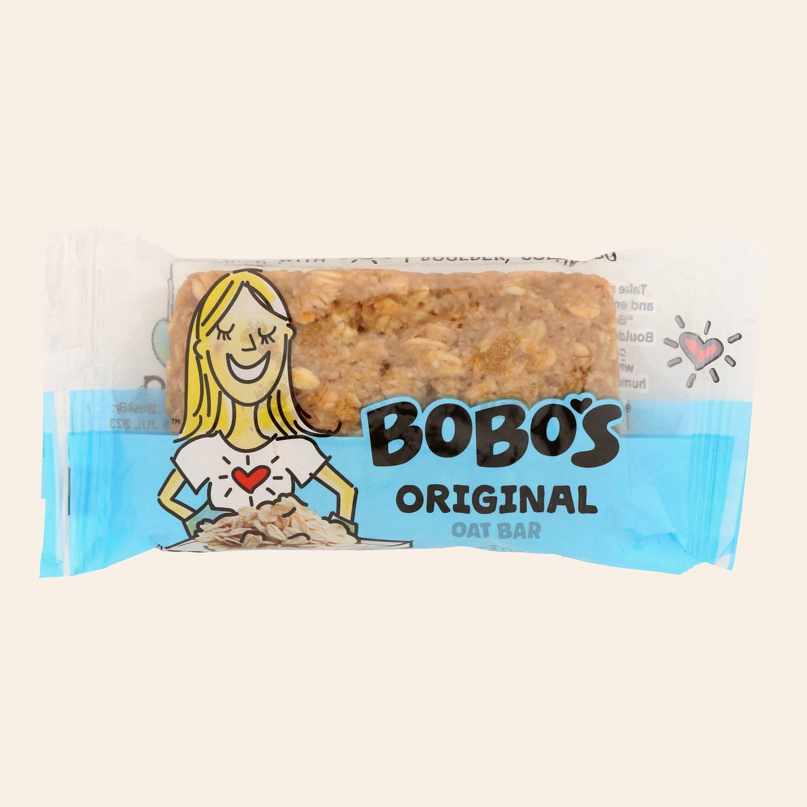 Bobo's Oat Bars - All Natural - Original - 3 oz Bars - Case of 12 - Front