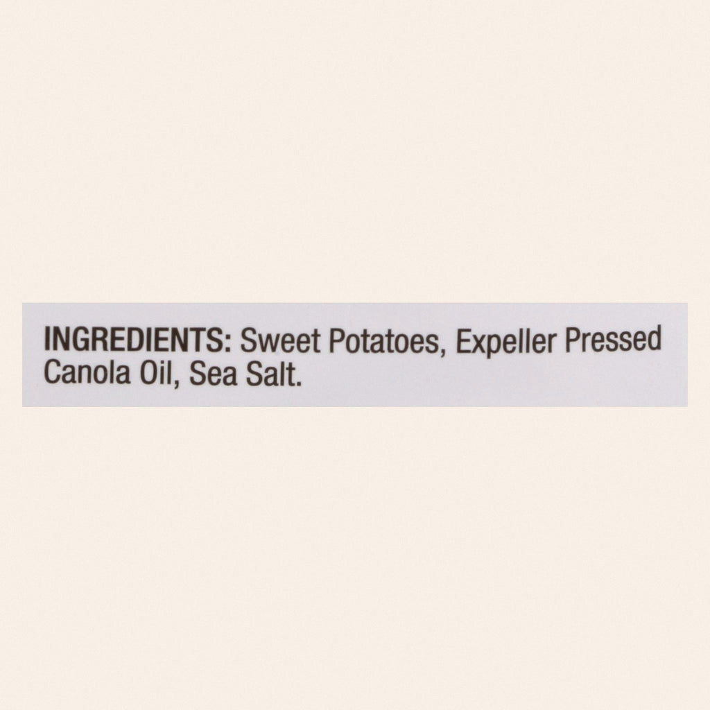 Good Health Sweet Chipotle - Sweet Potato - Case of 12 - 5 oz. - Back