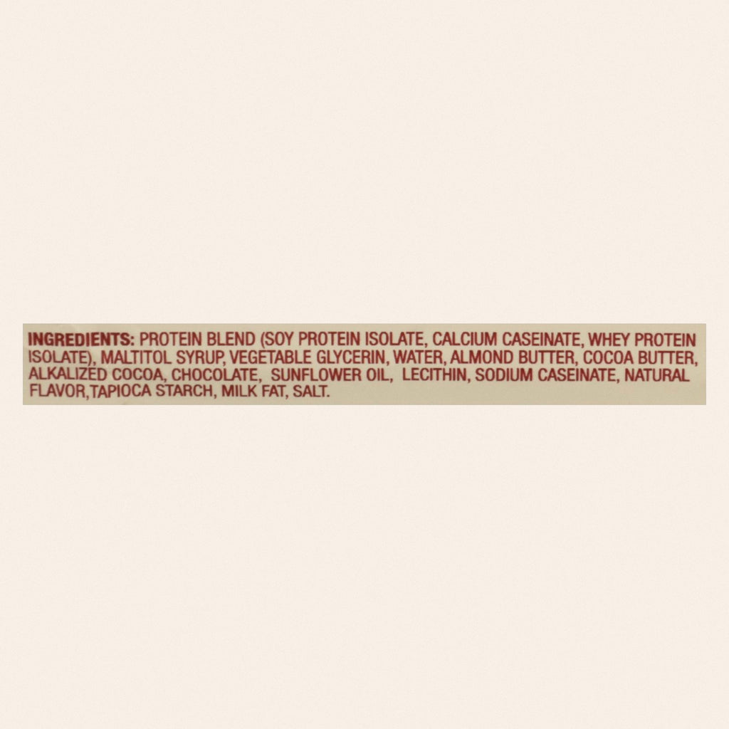 Think Products Thin Bar - Brownie Crunch - Case of 10 - 2.1 oz - Back