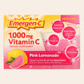 Alacer - Emergen-C Vitamin C Fizzy Drink Mix Pink Lemonade - 1000 mg - 30 Packets - Front