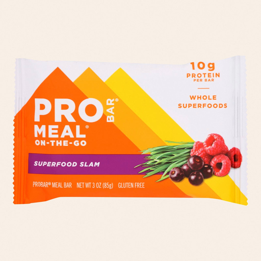 Probar Organic Superfood Slam Bar - Case of 12 - 3 oz - Front