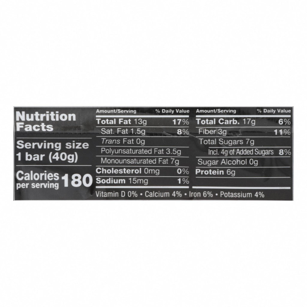 Kind Bar - Delight - Case of 12 - 1.4 oz - Nutrition Facts