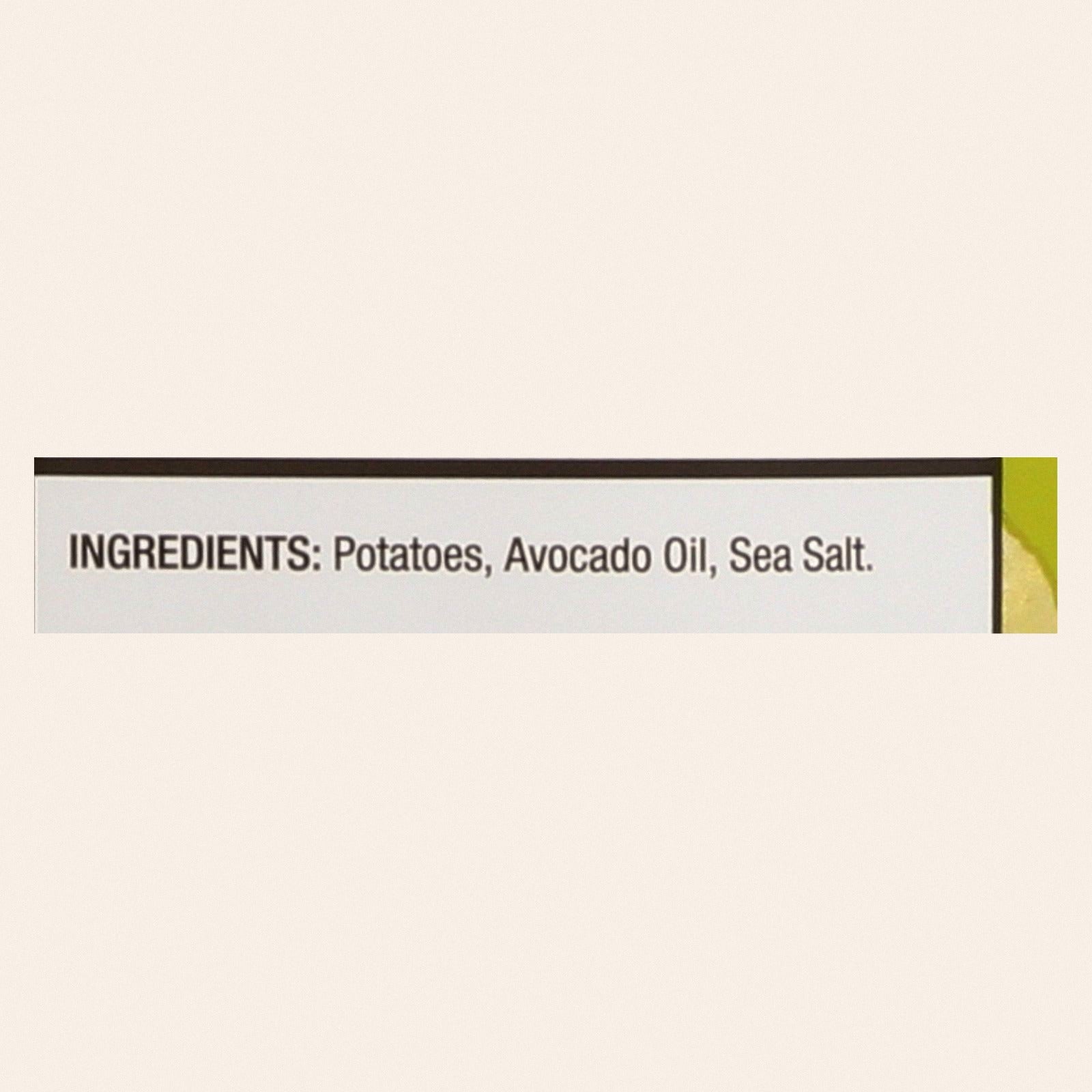 Good Health Avocado Oil - Sea Salt - Case of 12 - 5 oz. - Back