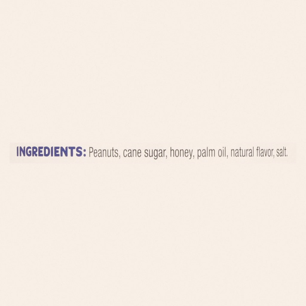 Peanut Butter and Co The Bee's Knees - Peanut Butter - Case of 6 - 16 oz. - Back