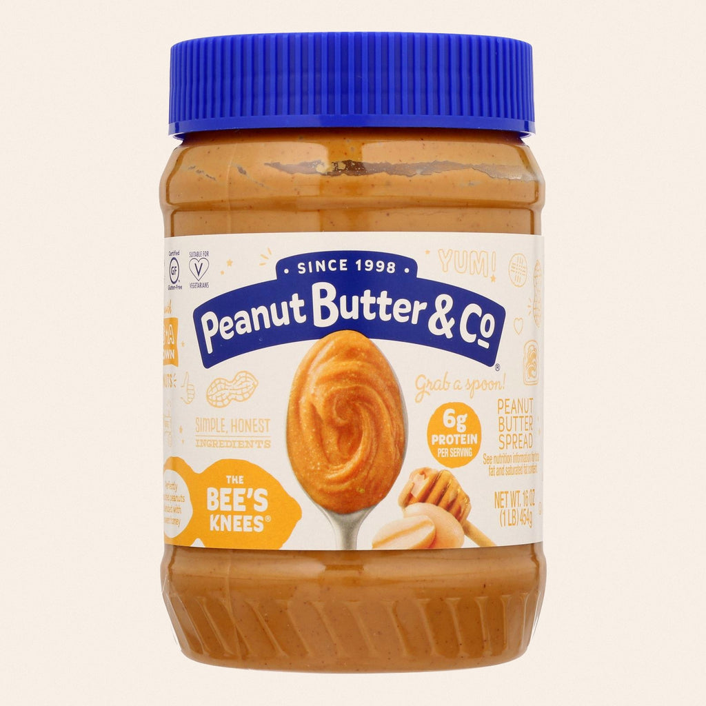 Peanut Butter and Co The Bee's Knees - Peanut Butter - Case of 6 - 16 oz. - Front