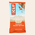 Clif Bar - Organic Crunch Peanut Butter - Case of 12 - 2.4 oz - Front