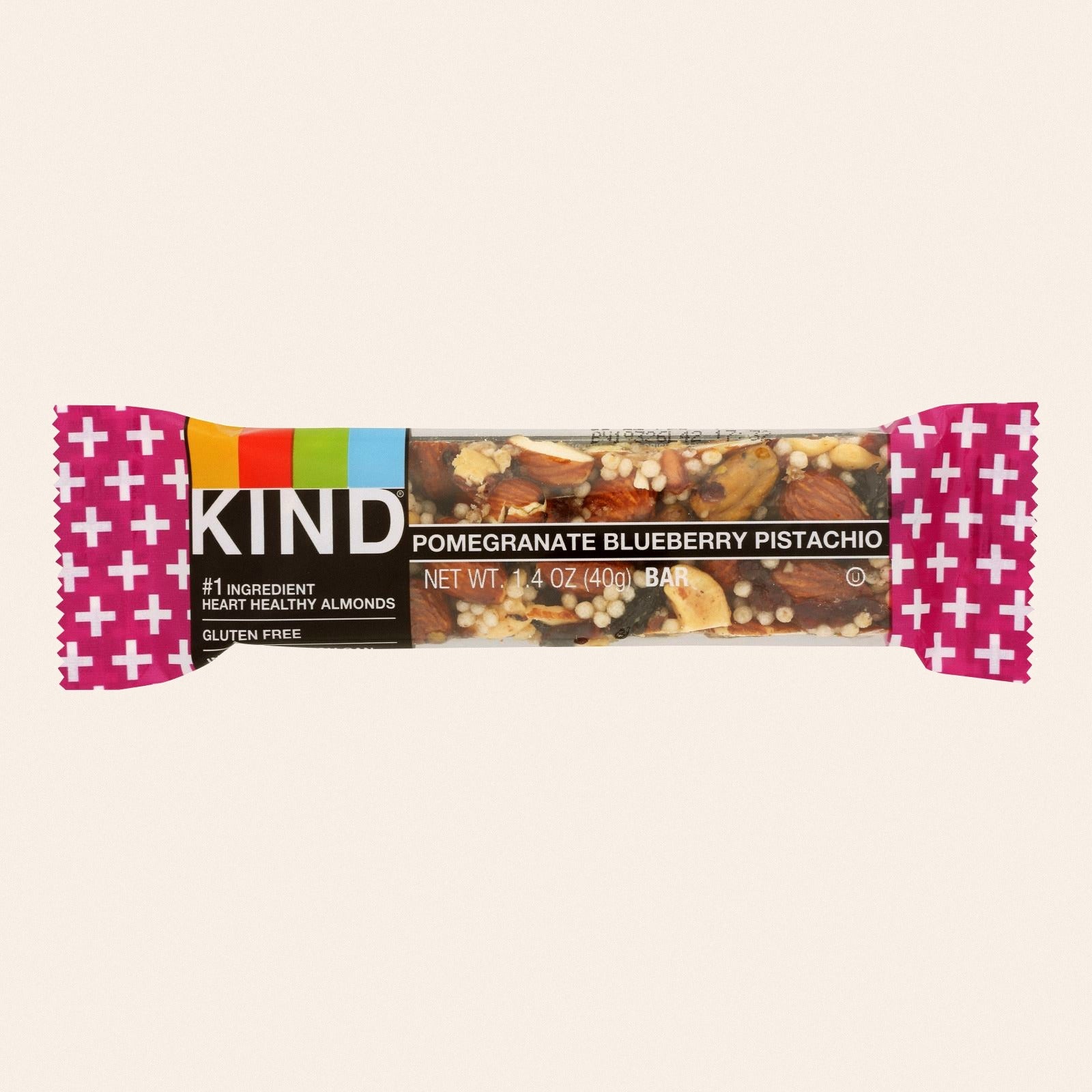 Kind Bar - Pomegranate Blueberry Pistachio Plus Anti-Oxidants - Case of 12 - 1.4 oz - Front
