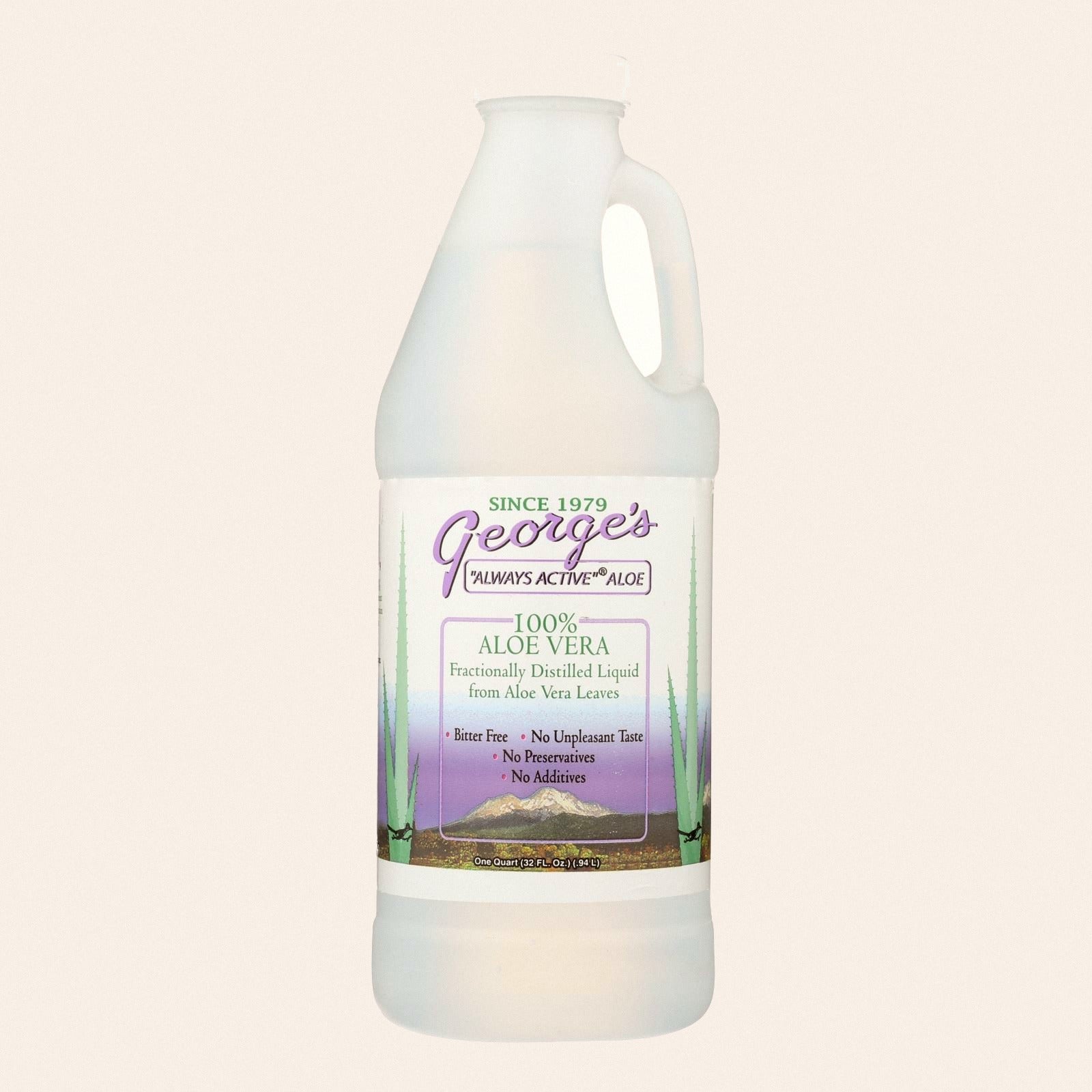 George's Aloe Vera - 32 fl oz - Front