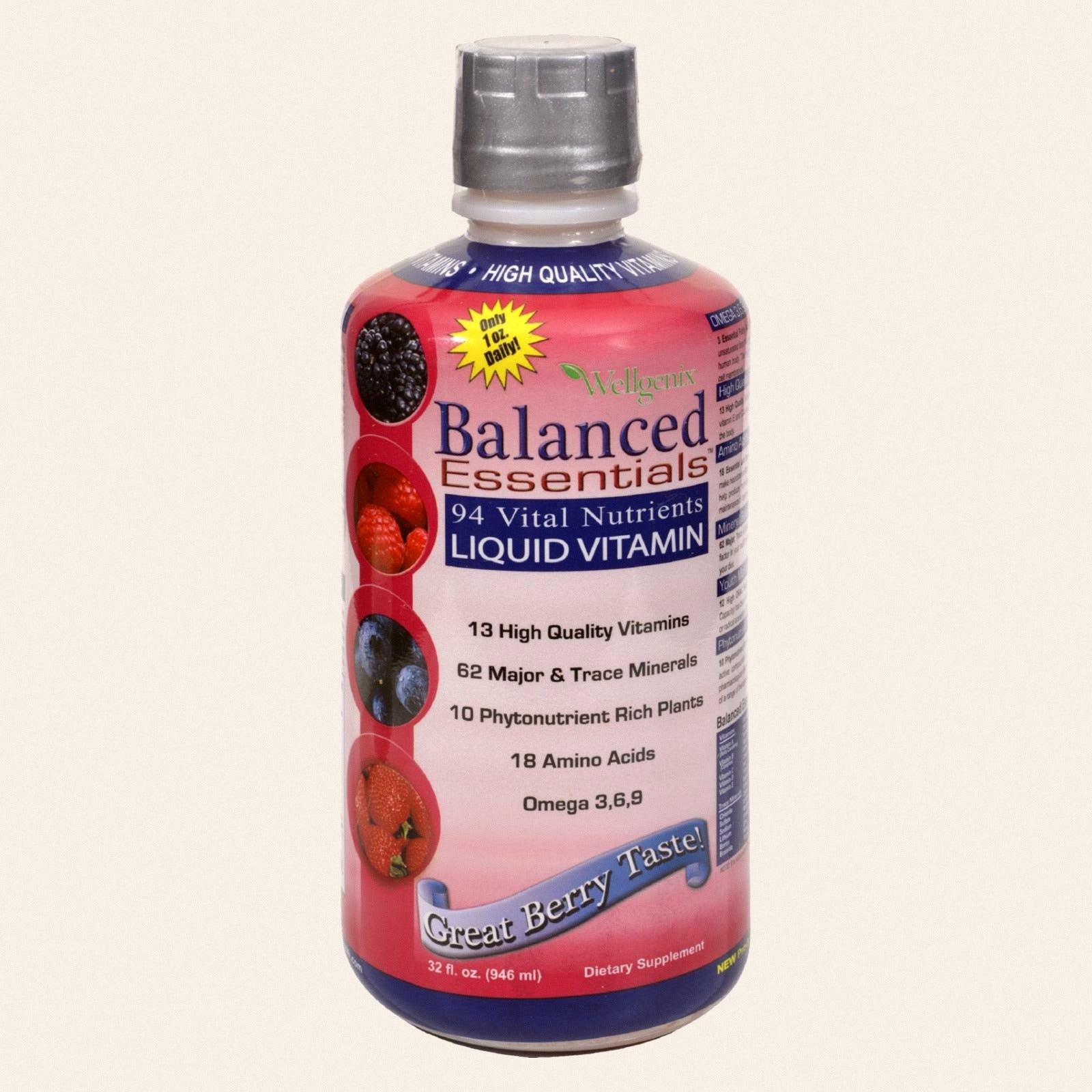 Heaven Sent Balanced Essentials Fruit Punch - 32 fl oz - Front