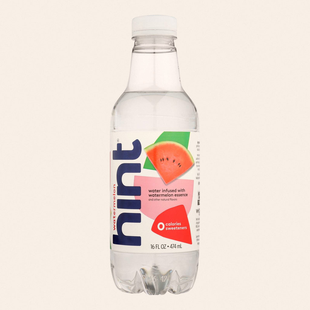 Hint Watermelon Water - Watermelon - Case of 12 - 16 Fl oz. - Front