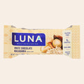 Clif Bar Luna Bar - Organic White Chocolate Macadamia Nut - Case of 15 - 1.69 oz - Front
