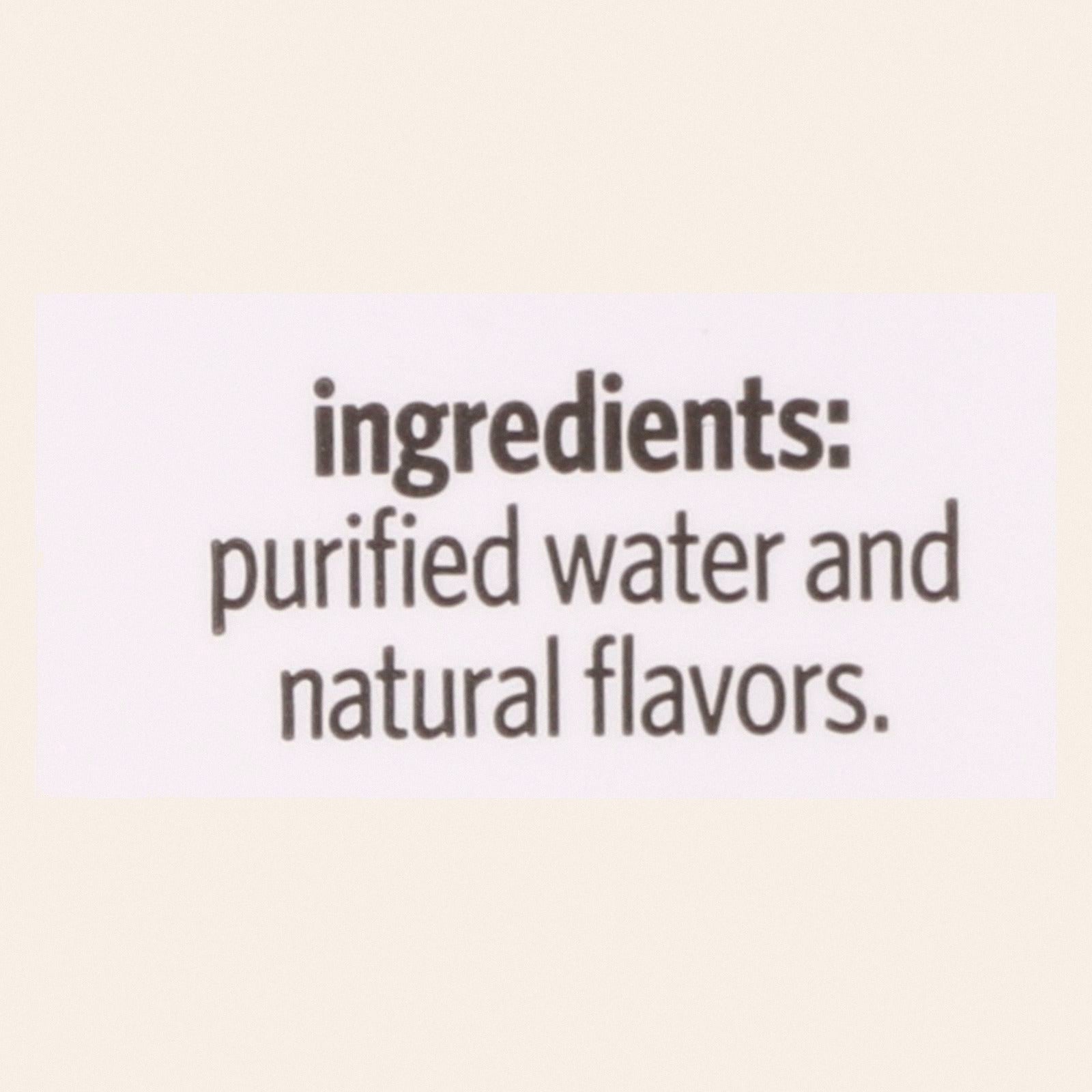 Hint Blackberry Water - Blackberry - Case of 12 - 16 Fl oz. - Back