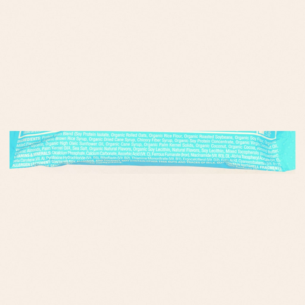 Clif Bar Luna Bar - Organic Chocolate Dipped Coconut - Case of 15 - 1.69 oz - Back