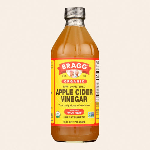 Bragg - Apple Cider Vinegar - Organic - Raw - Unfiltered - 16 oz - case of 12 - Front