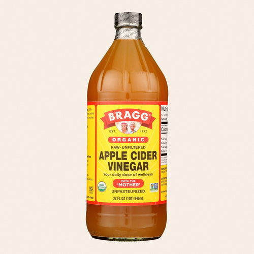 Bragg - Apple Cider Vinegar - Organic - Raw - Unfiltered - 32 oz - case of 12 - Front