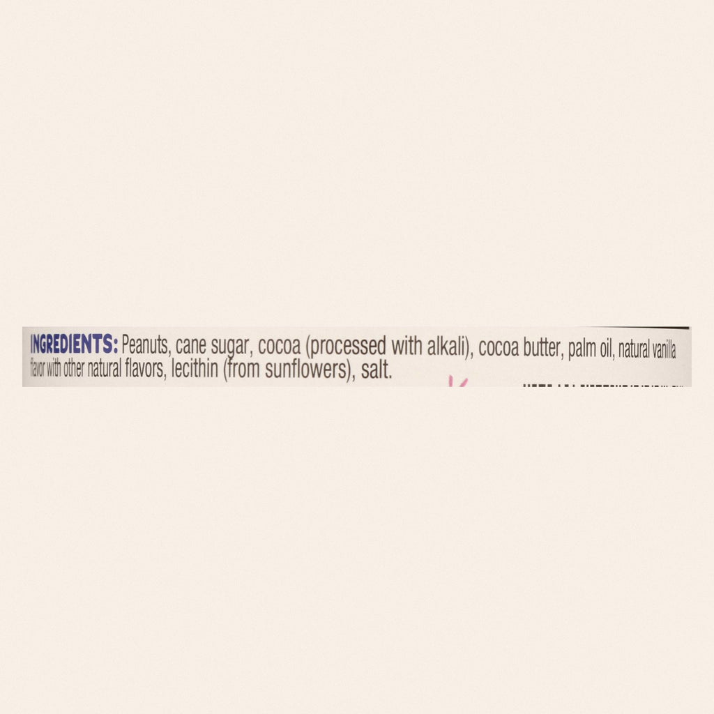 Peanut Butter and Co Peanut Butter - Dark Chocolate Dreams - Case of 6 - 16 oz. - Back