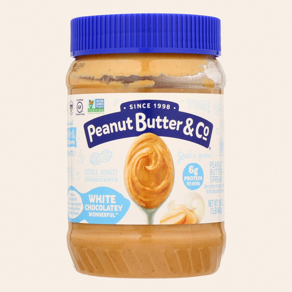 Peanut Butter and Co Peanut Butter - White Chocolate Wonderful - Case of 6 - 16 oz. - Front
