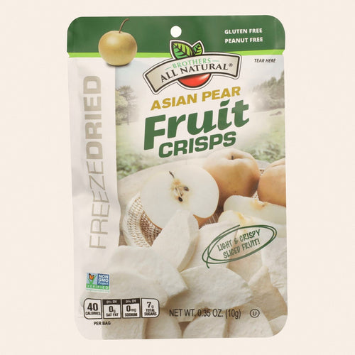 Freeze Dried Crisps, Asian Pear  - Case of 24 - .35 OZ - Front