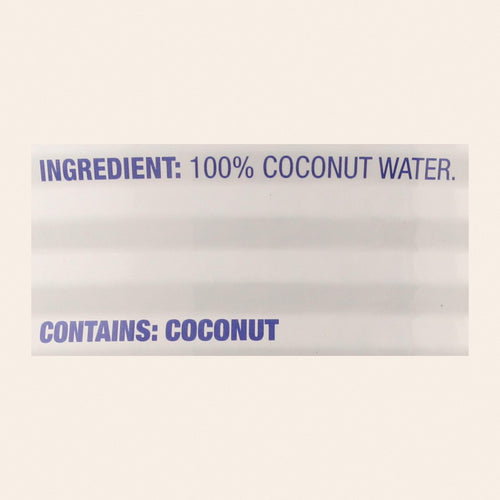 C2O - Pure Coconut Water Pure Coconut Water - Case of 12 - 17.5 fl oz - Back