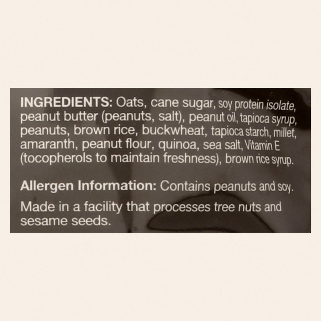 Kind Healthy Grains Peanut Butter Whole Grain Clusters - 11 oz - Case of 6 - Back