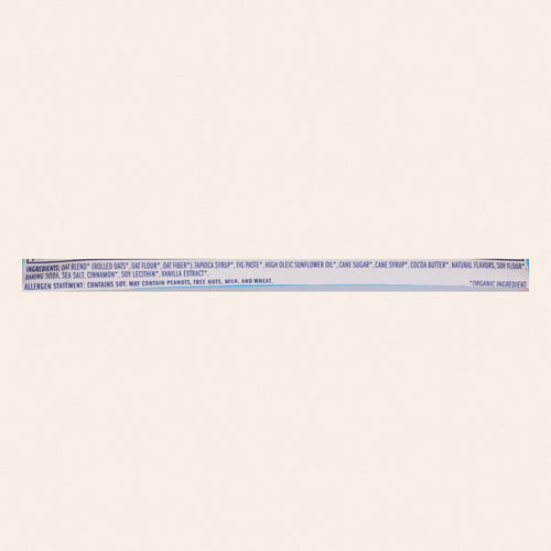 Clif Bar Organic Clif Kid Zbar - Iced Oatmeal Cookie - Case of 18 - 1.27 oz Bars - Back
