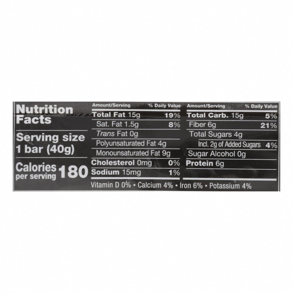 Kind Bar - Madagascar Vanilla Almond - 1.4 oz Bars - Case of 12 - Nutrition Facts