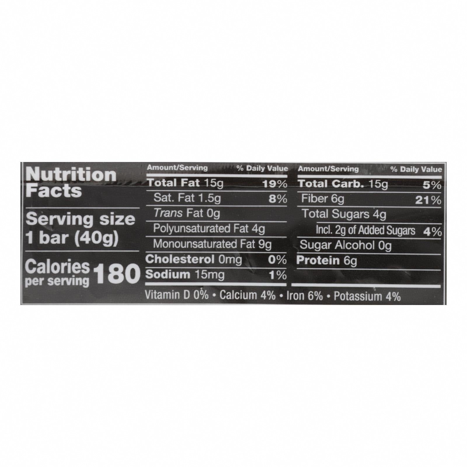 Kind Bar - Madagascar Vanilla Almond - 1.4 oz Bars - Case of 12 - Nutrition Facts