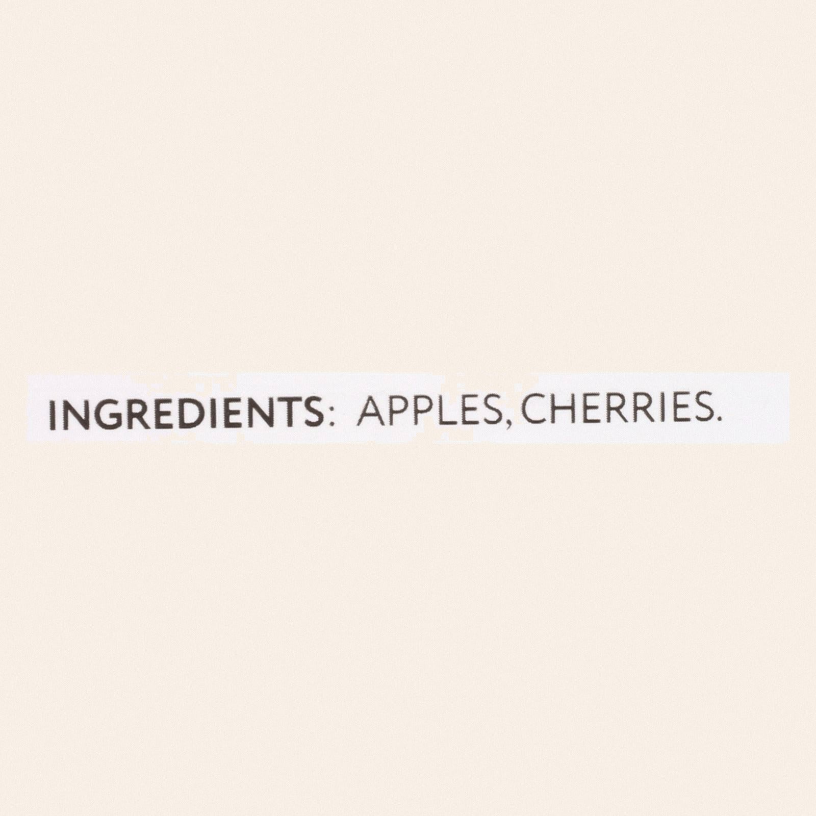 That's It Fruit Bar - Apple and Cherry - Case of 12 - 1.2 oz - Back