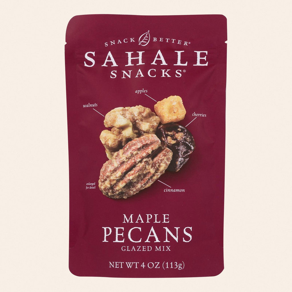Sahale Snacks Glazed Mix - Maple Pecans - Case of 6 - 4 oz. - Front