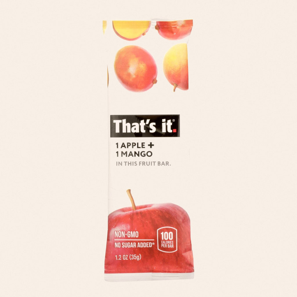 That's It Fruit Bar - Apple and Mango - Case of 12 - 1.2 oz - Front