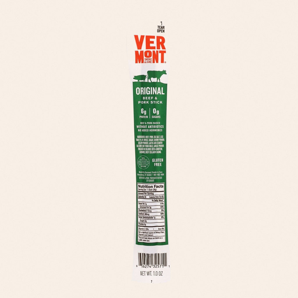 Vermont Smoke And Cure Real Sticks - Cracked Pepper - 1 oz - Case of 24 - Front