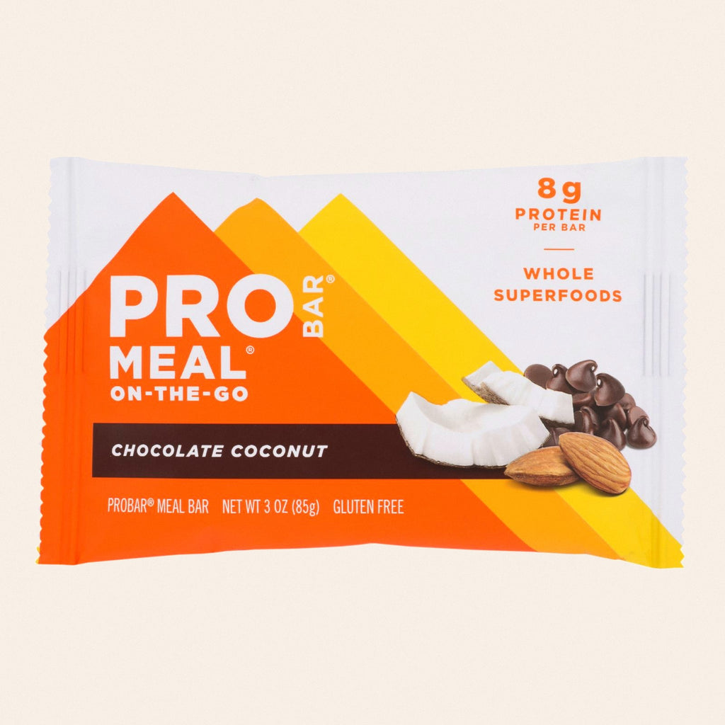 Probar Organic Chocolate Coconut Bar - Case of 12 - 3 oz - Front