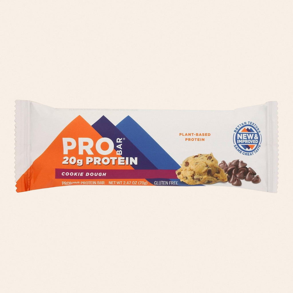 Probar Cookie Dough Core Bar - Case of 12 - 2.46 oz - Front