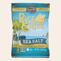 Lundberg Family Farms Rice Chips - Sea Salt - Case of 24 - 1.5 oz. - Front