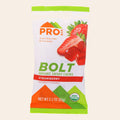 Probar Bolt Energy Chews - Organic Strawberry - 2.1 oz - Case of 12 - Front
