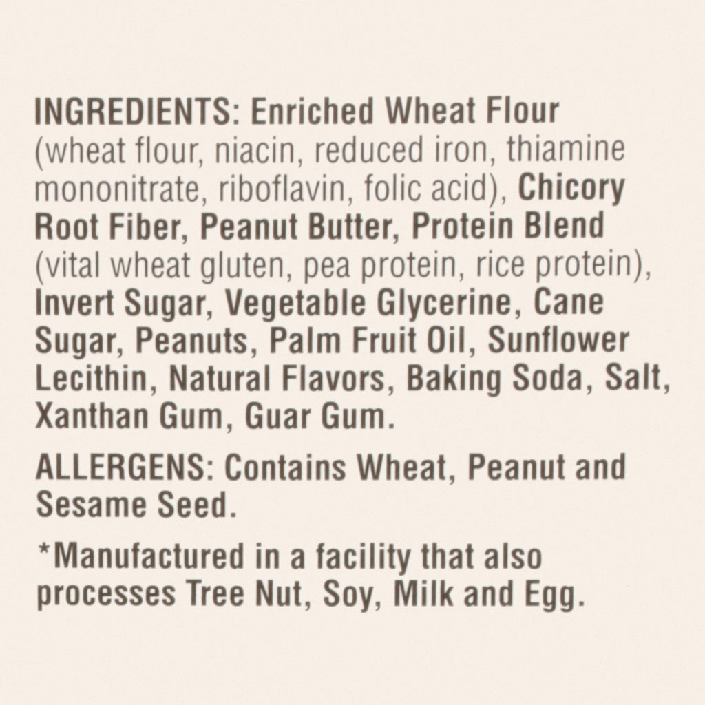 Lenny and Larry's The Complete Cookie - Peanut Butter - 4 oz - Case of 12 - Back