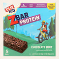 Clif Kid Zbar Organic Kid Zbar Protein - Chocolate Mint - Case of 6 - 1.27 oz. - Front