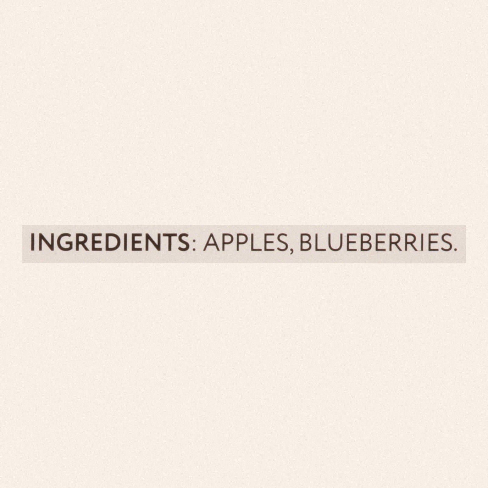 That's It Fruit Bar - Apple and Blueberry - Case of 12 - 1.2 oz - Back