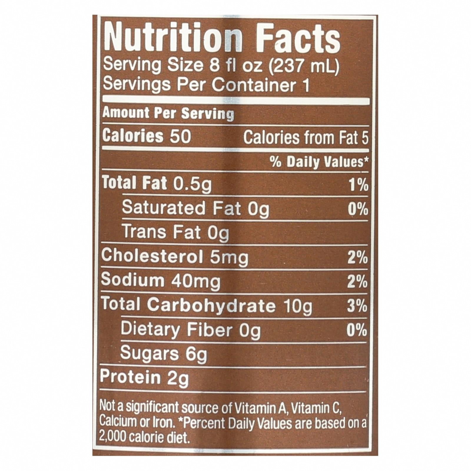 High Brew Coffee Coffee - Ready to Drink - Double Espresso - 8 oz - case of 12 - Nutrition Facts