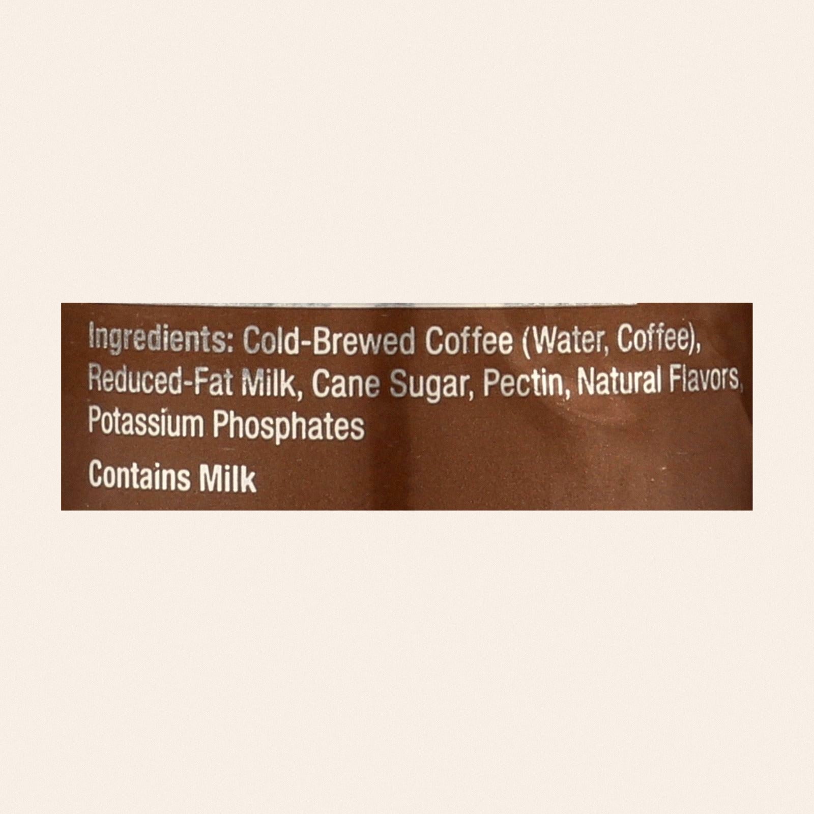 High Brew Coffee Coffee - Ready to Drink - Mexican Vanilla - 8 oz - case of 12 - Back