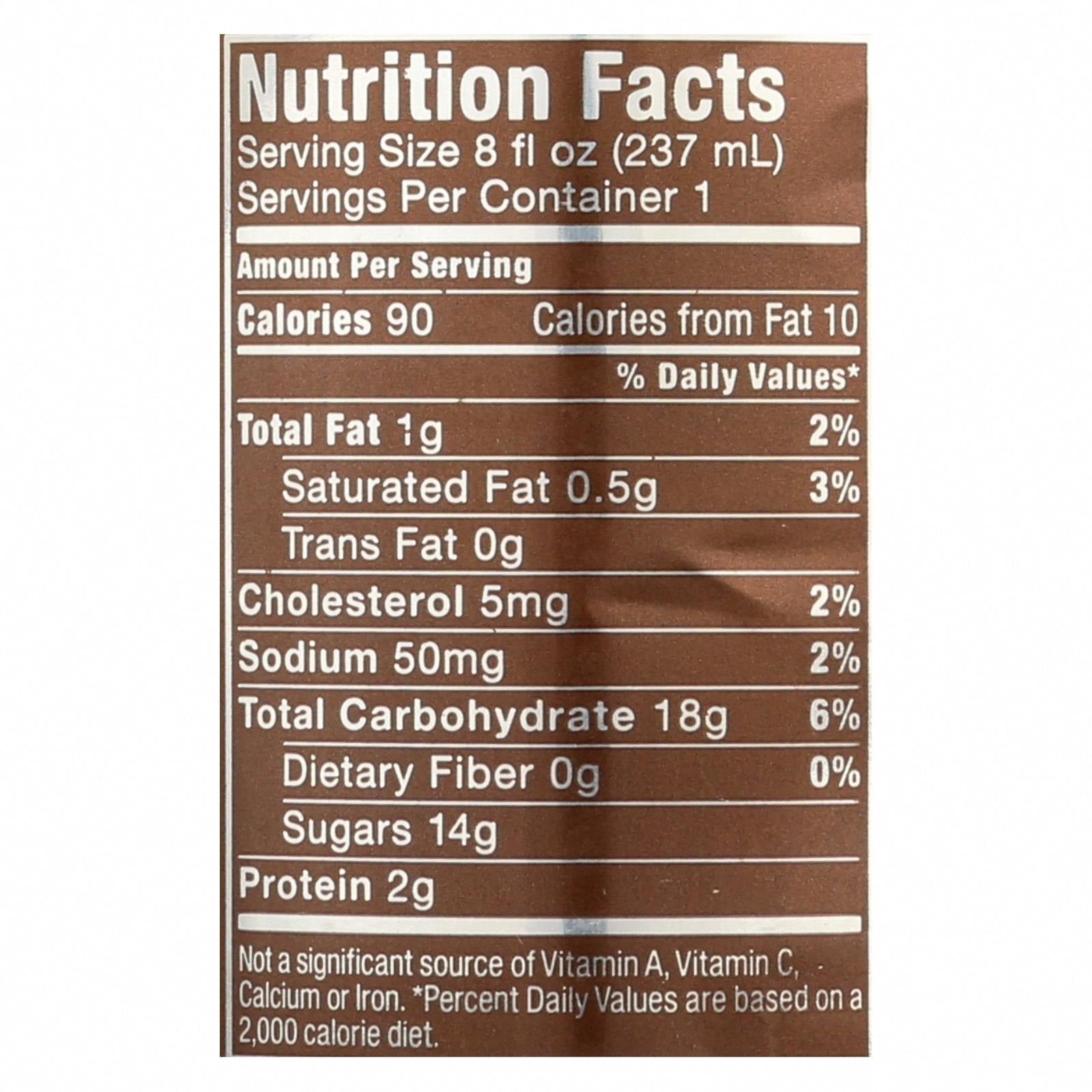 High Brew Coffee Coffee - Ready to Drink - Mexican Vanilla - 8 oz - case of 12 - Nutrition Facts