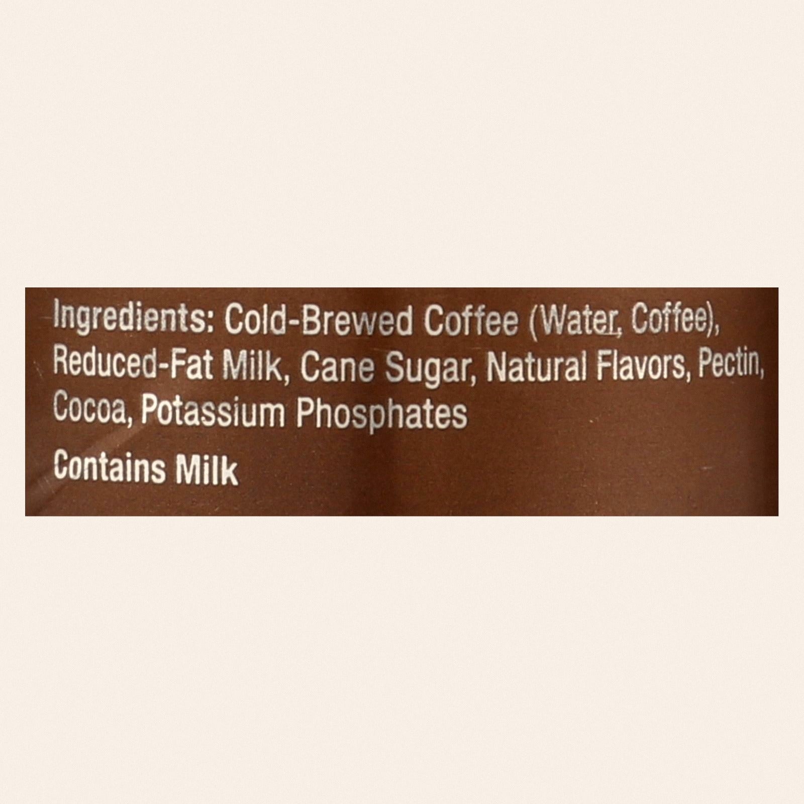High Brew Coffee Coffee - Ready to Drink - Dark Chocolate Mocha - 8 oz - case of 12 - Back