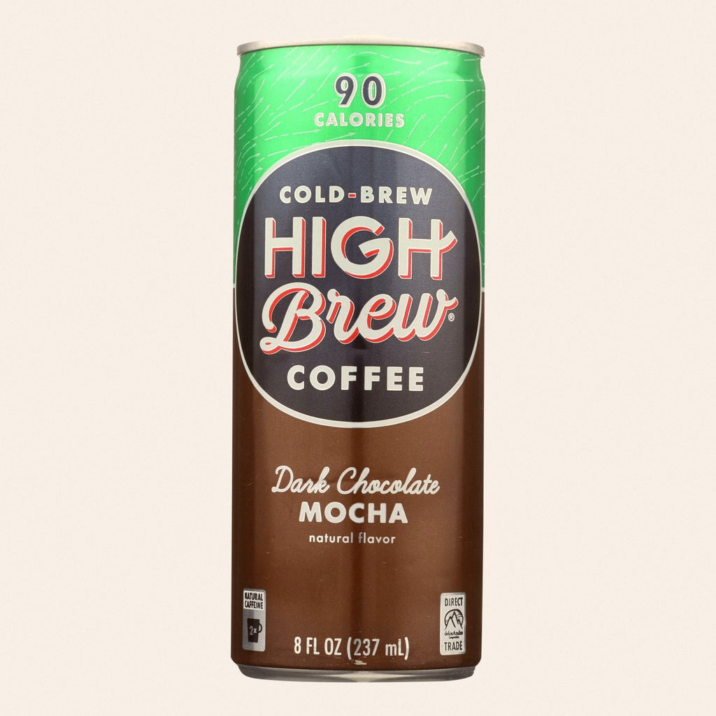 High Brew Coffee Coffee - Ready to Drink - Dark Chocolate Mocha - 8 oz - case of 12 - Front