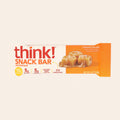 Think Products thinkThin Bar - Lean Protein Fiber - Caramel - 1.41 oz - 1 Case - Front