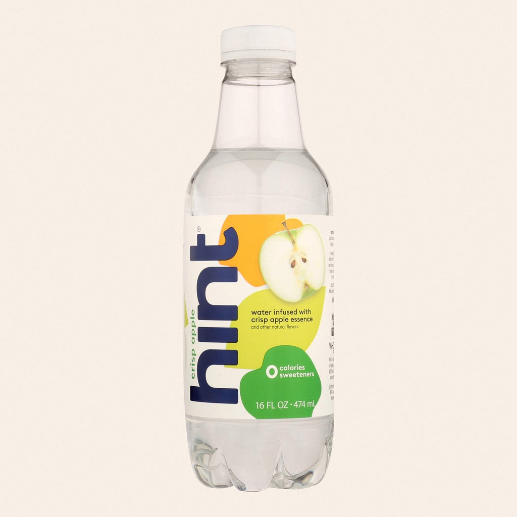Hint Apple Water - Crisp Apple - Case of 12 - 16 Fl oz. - Front
