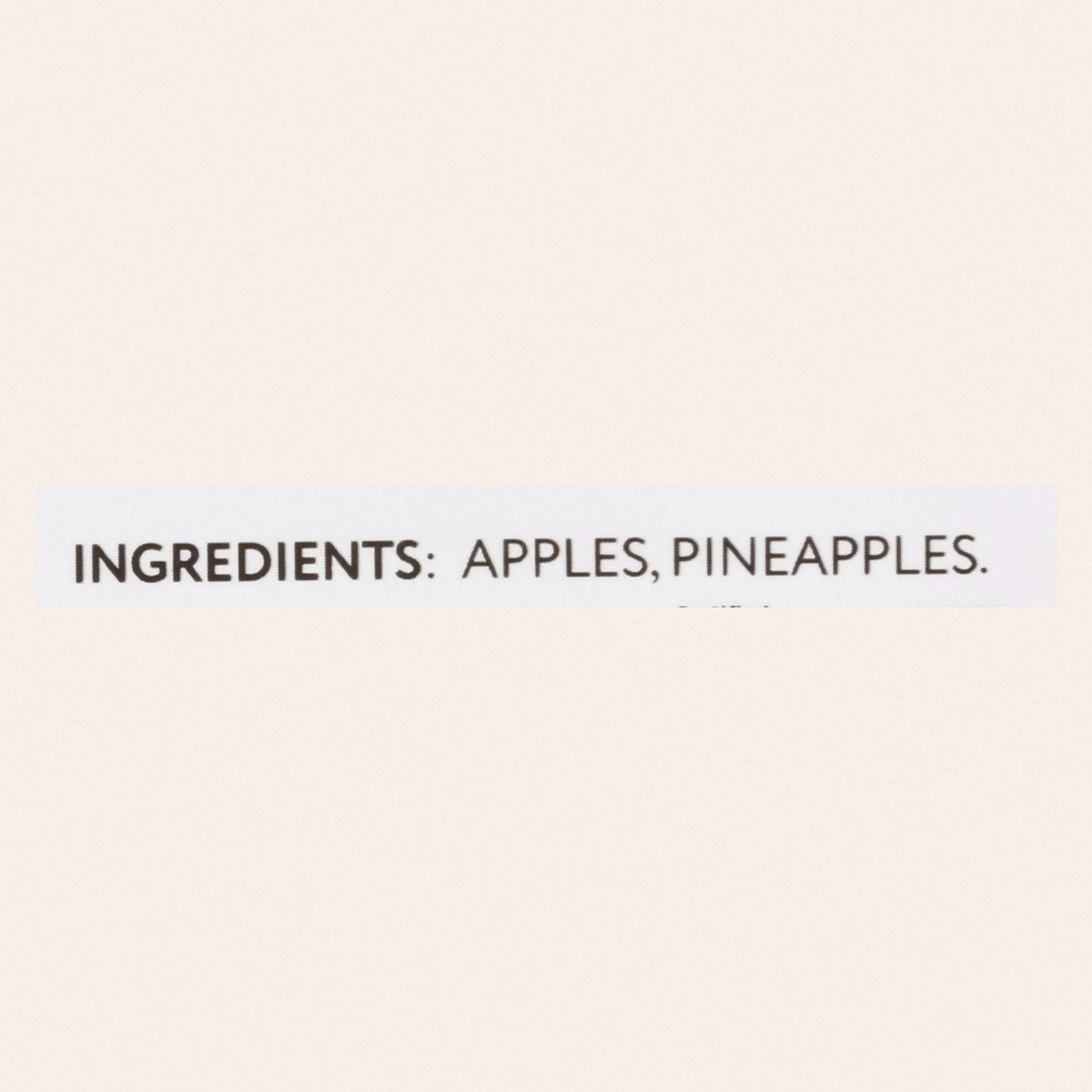 That's It Fruit Bar - Apple and Pineapple - Case of 12 - 1.2 oz - Back