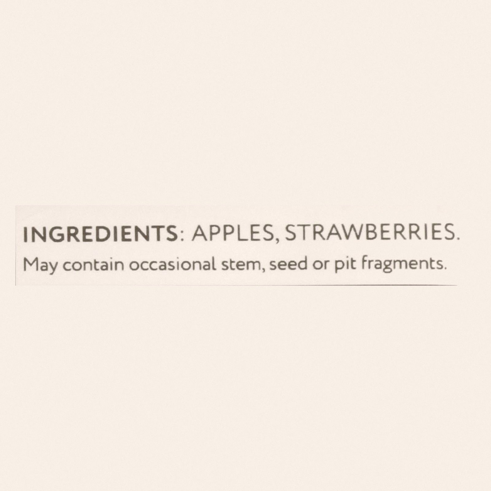 That's It Fruit Bar - Apple and Strawberry - Case of 12 - 1.2 oz - Back