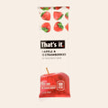 That's It Fruit Bar - Apple and Strawberry - Case of 12 - 1.2 oz - Front
